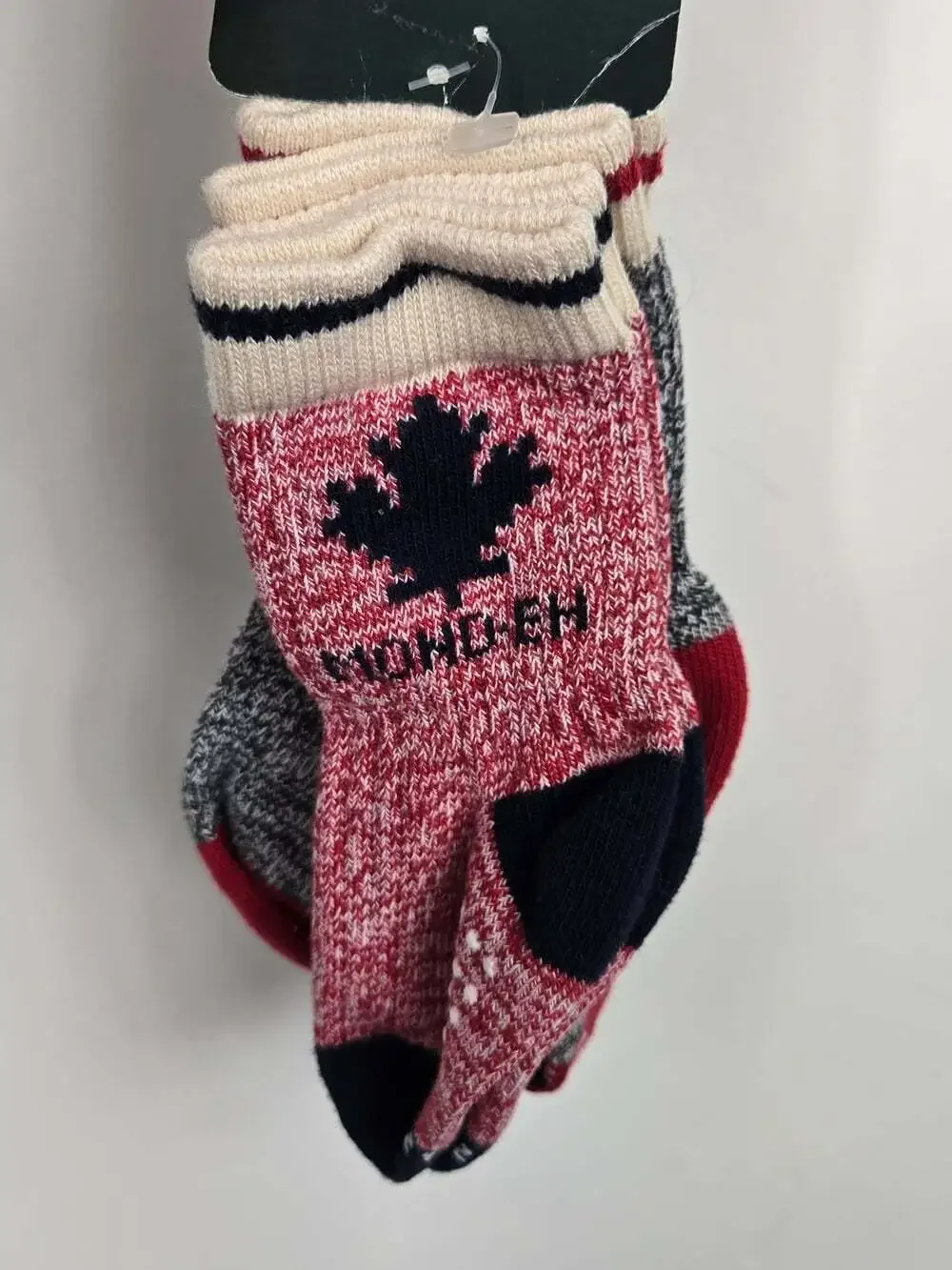 Roots Canada Toddler Socks 2 Pack Maple Leaf 0-12M NWT Cabin